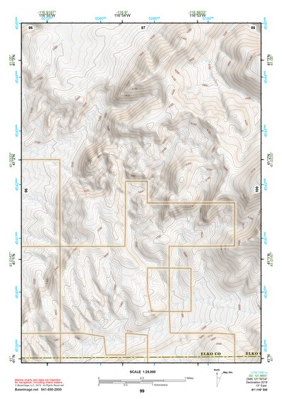 41116SW Page 99 Tuscarora Topo Preview 1