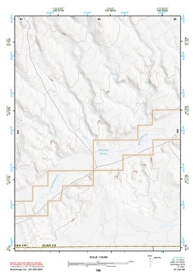 41116SW Page 106 Tuscarora Topo Preview 1