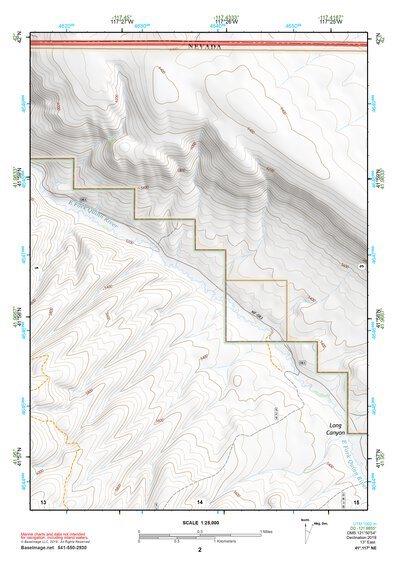 41117NE Page 2 Quinn River Valley Topo Preview 1