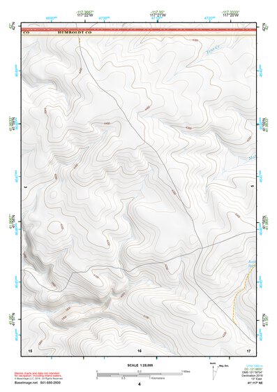 41117NE Page 4 Quinn River Valley Topo Preview 1