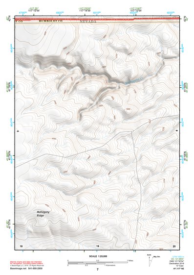 41117NE Page 7 Quinn River Valley Topo Preview 1