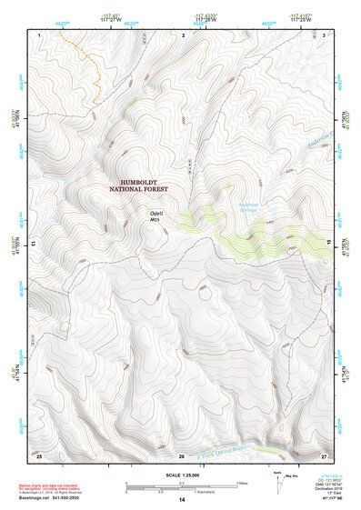 41117NE Page 14 Quinn River Valley Topo Preview 1