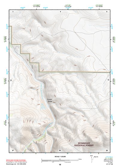 41117NE Page 16 Quinn River Valley Topo Preview 1