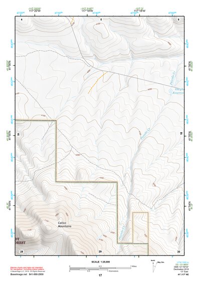 41117NE Page 17 Quinn River Valley Topo Preview 1
