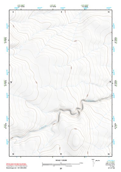 41117NE Page 21 Quinn River Valley Topo Preview 1