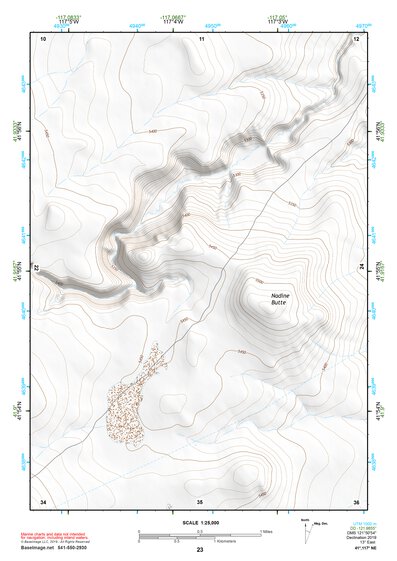 41117NE Page 23 Quinn River Valley Topo Preview 1