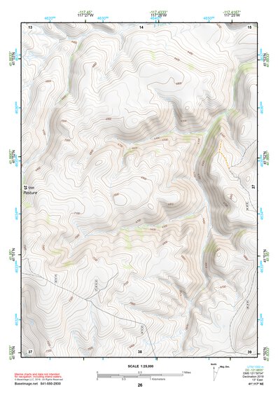 41117NE Page 26 Quinn River Valley Topo Preview 1