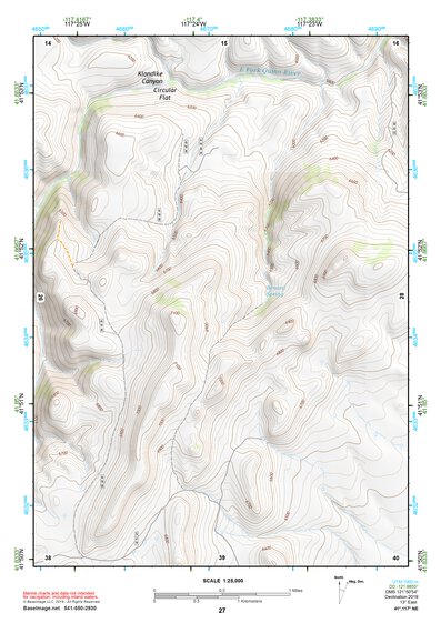 41117NE Page 27 Quinn River Valley Topo Preview 1