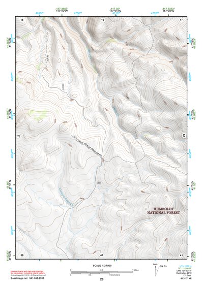 41117NE Page 28 Quinn River Valley Topo Preview 1