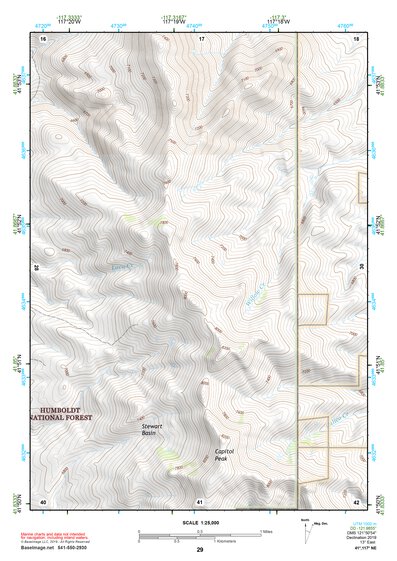 41117NE Page 29 Quinn River Valley Topo Preview 1