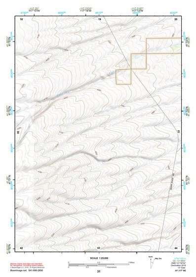 41117NE Page 31 Quinn River Valley Topo Preview 1
