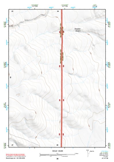 41117NE Page 36 Quinn River Valley Topo Preview 1