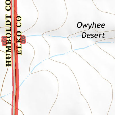 41117NE Page 36 Quinn River Valley Topo Preview 3