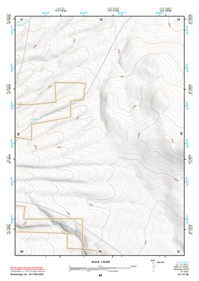 41117NE Page 44 Quinn River Valley Topo Preview 1