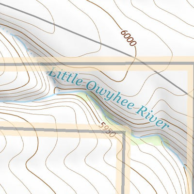 41117NE Page 44 Quinn River Valley Topo Preview 3