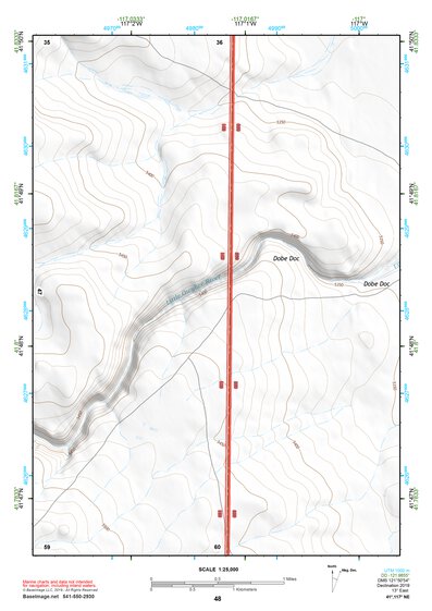41117NE Page 48 Quinn River Valley Topo Preview 1