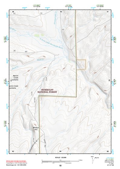 41117NE Page 52 Quinn River Valley Topo Preview 1