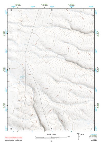 41117NE Page 55 Quinn River Valley Topo Preview 1