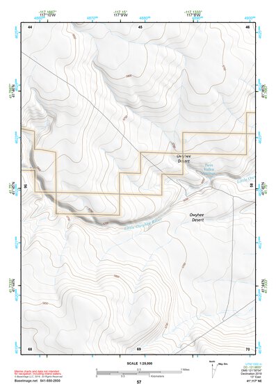 41117NE Page 57 Quinn River Valley Topo Preview 1