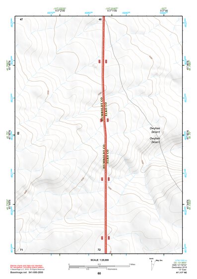 41117NE Page 60 Quinn River Valley Topo Preview 1