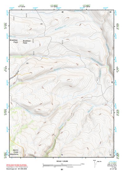 41117NE Page 61 Quinn River Valley Topo Preview 1