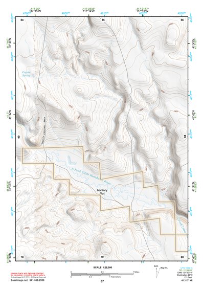 41117NE Page 67 Quinn River Valley Topo Preview 1