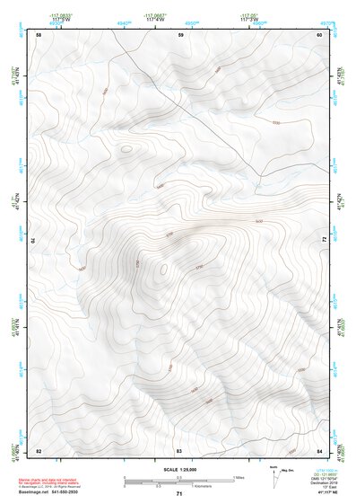 41117NE Page 71 Quinn River Valley Topo Preview 1