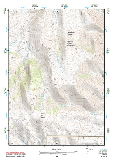 41117NE Page 74 Quinn River Valley Topo Preview 1