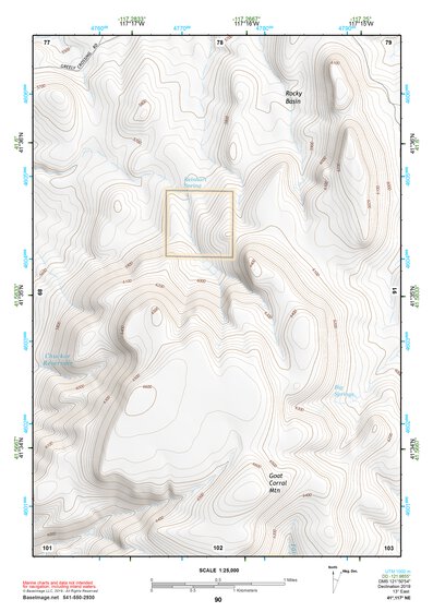 41117NE Page 90 Quinn River Valley Topo Preview 1