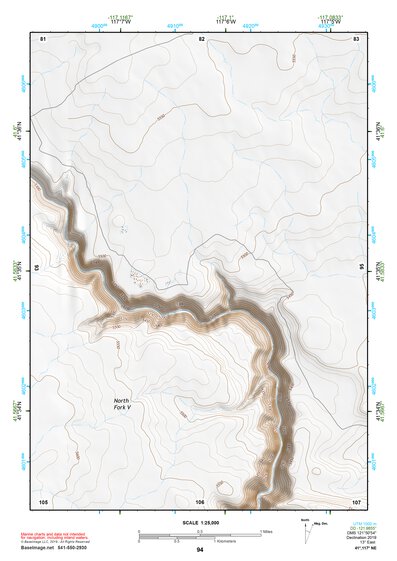 41117NE Page 94 Quinn River Valley Topo Preview 1