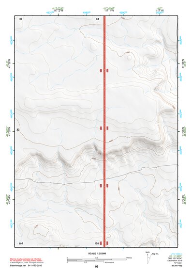 41117NE Page 96 Quinn River Valley Topo Preview 1