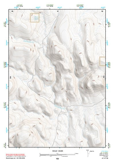 41117NE Page 103 Quinn River Valley Topo Preview 1