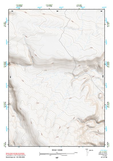 41117NE Page 107 Quinn River Valley Topo Preview 1