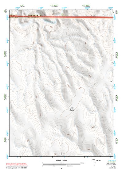 41117NW Page 1 Quinn River Valley Topo Preview 1