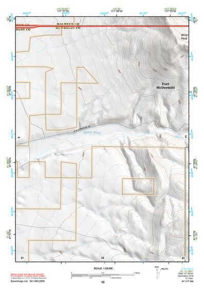 41117NW Page 10 Quinn River Valley Topo Preview 1
