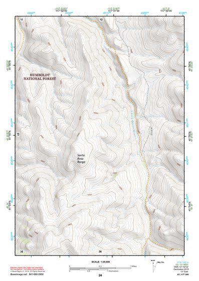 41117NW Page 24 Quinn River Valley Topo Preview 1