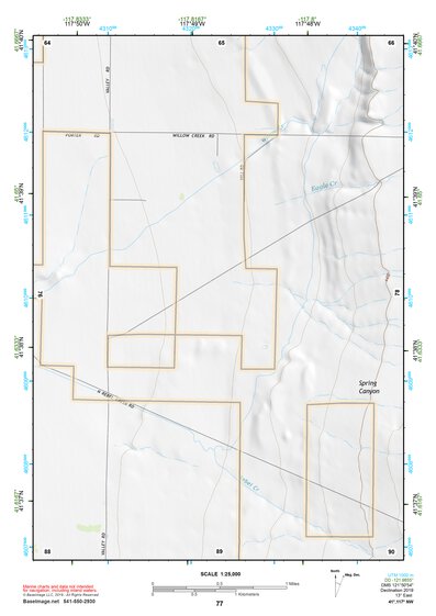 41117NW Page 77 Quinn River Valley Topo Preview 1