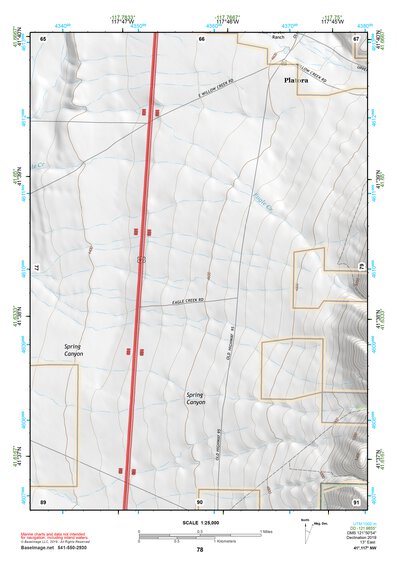 41117NW Page 78 Quinn River Valley Topo Preview 1