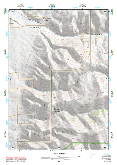 41117NW Page 79 Quinn River Valley Topo Preview 1
