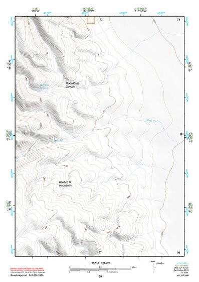 41117NW Page 85 Quinn River Valley Topo Preview 1
