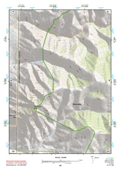 41117NW Page 91 Quinn River Valley Topo Preview 1