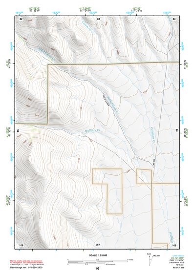 41117NW Page 95 Quinn River Valley Topo Preview 1