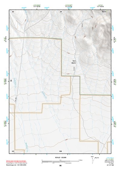 41117NW Page 96 Quinn River Valley Topo Preview 1