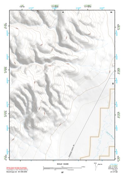 41117NW Page 97 Quinn River Valley Topo Preview 1