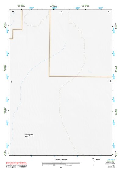 41117NW Page 99 Quinn River Valley Topo Preview 1