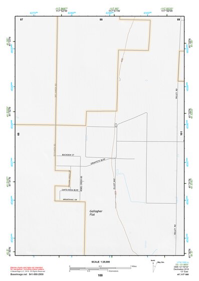 41117NW Page 100 Quinn River Valley Topo Preview 1