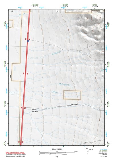 41117NW Page 102 Quinn River Valley Topo Preview 1