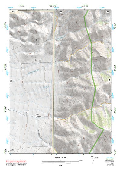41117NW Page 103 Quinn River Valley Topo Preview 1