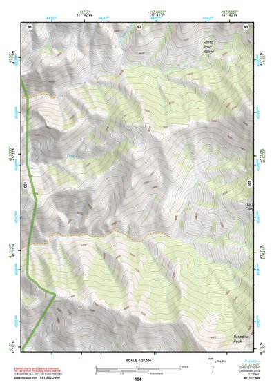 41117NW Page 104 Quinn River Valley Topo Preview 1