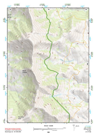 41117NW Page 105 Quinn River Valley Topo Preview 1